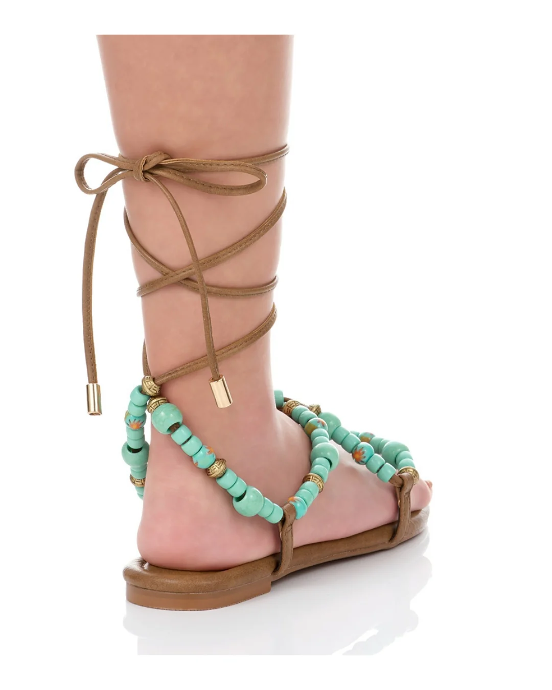 KUUYI LACE UP SANDALS - Image 3